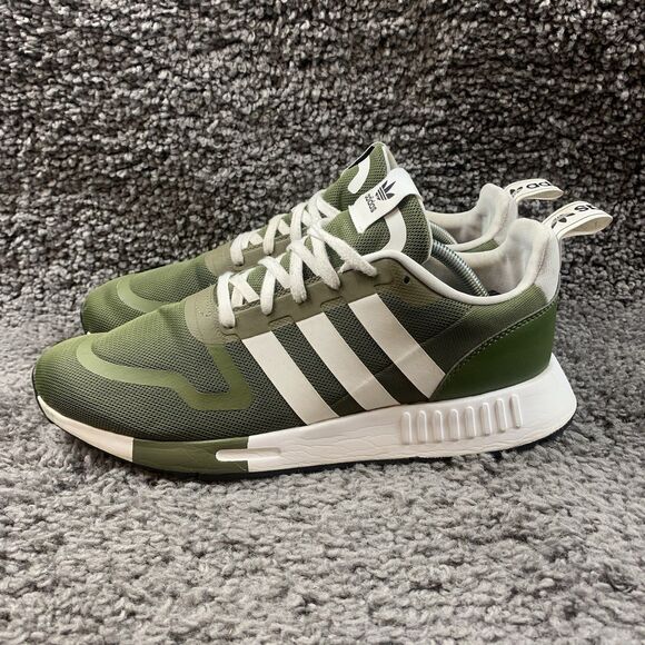 adidas Originals Men's Size 11.5 Multix Sneaker H04472 Focus Olive/White - Picture 1 of 9